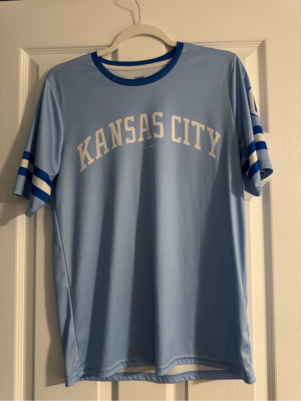 Kansas City Light Blue Athletic Tee